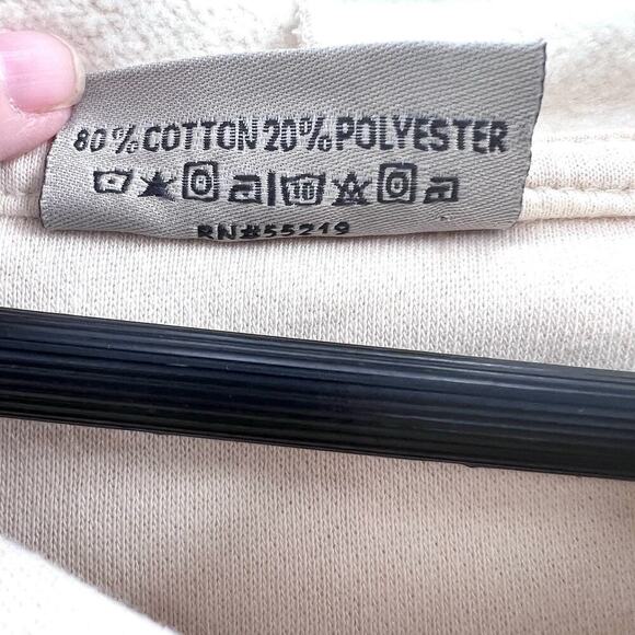 Taylor Swift The Eras Tour Merch Cream Hoodie Sweatshirt Size Medium - Picture 8 of 8